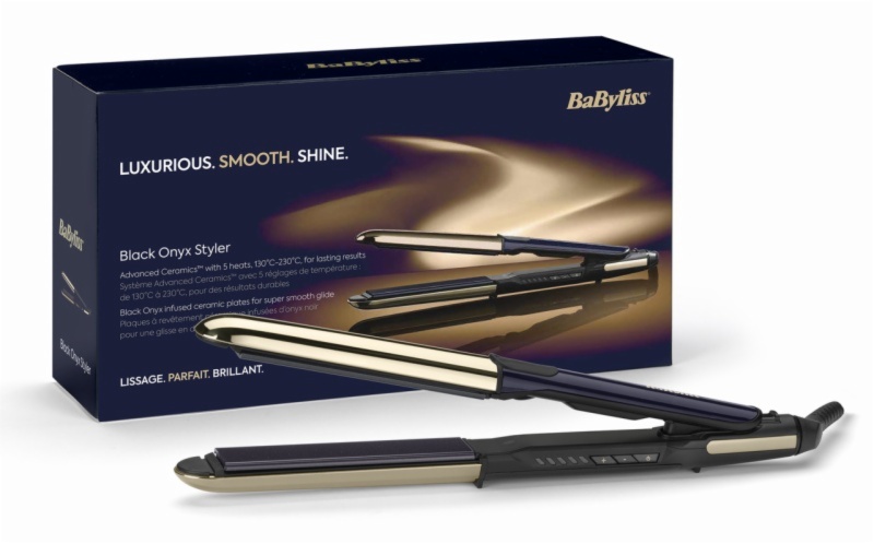PLANCHA PELO BABYLISS ST484E BLACK ONYX - Imagen 3