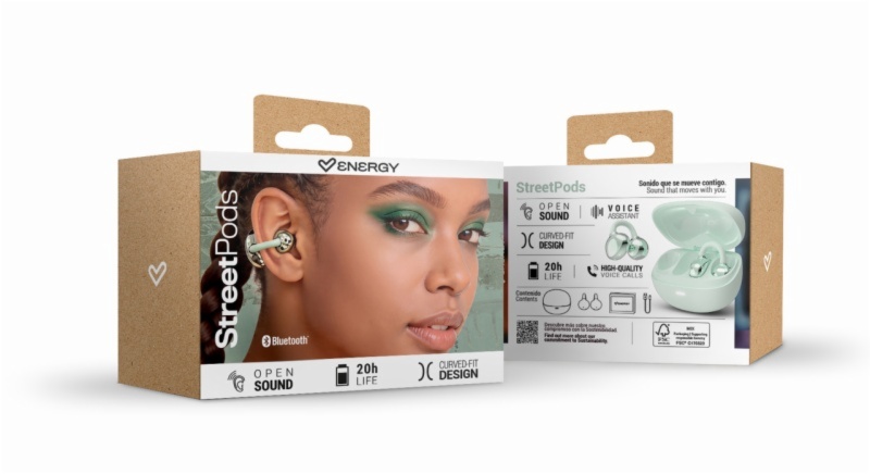 AURICULARES ENERGY SIST. STREETPODS OPEN SOUN - Imagen 3