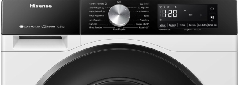 LAVADORA HISENSE WF3S1043BW1 - Imagen 2
