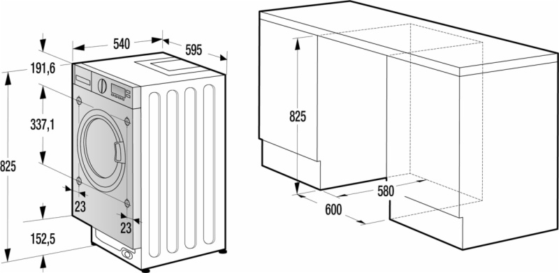 LAVADORA SECADORA HISENSE WD3M841BWIES - Imagen 3