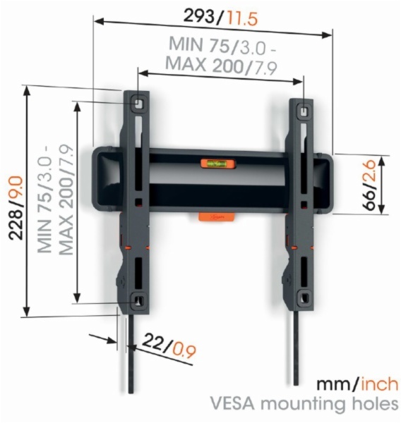 SOPORTE DE PARED VOGELS TVM3203 - Imagen 3