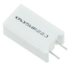 Resistencia Bobinada 0R22 5W 5% Posicion Vertical