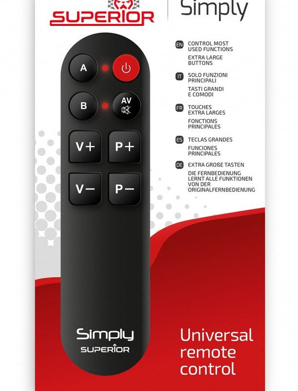 Mando Universal TV SUPERIOR SIMPLY