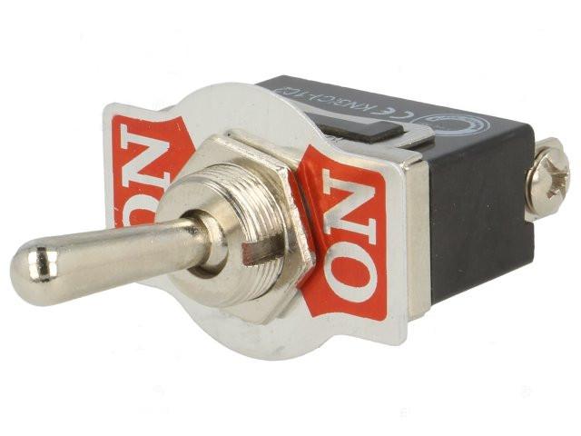 Interruptor Palanca Unipolar ON-ON 10A/250Vac