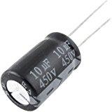 10uF 450Vdc Condensador Electrolitico 10x17mm Radial