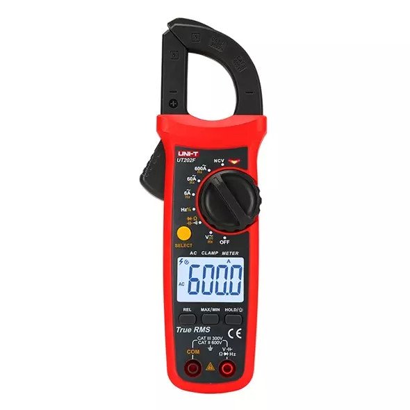 Pinza Amperimetrica Corriente AC Voltaje AC/DC UT202F