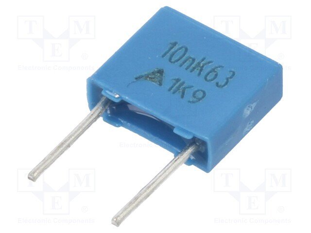 Condensador Poliester 10nF 63Vdc Raster 5mm 10K