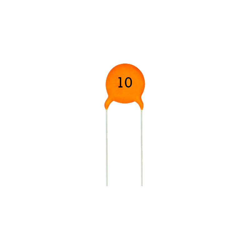 Condensador Ceramico 10pF 50Vdc