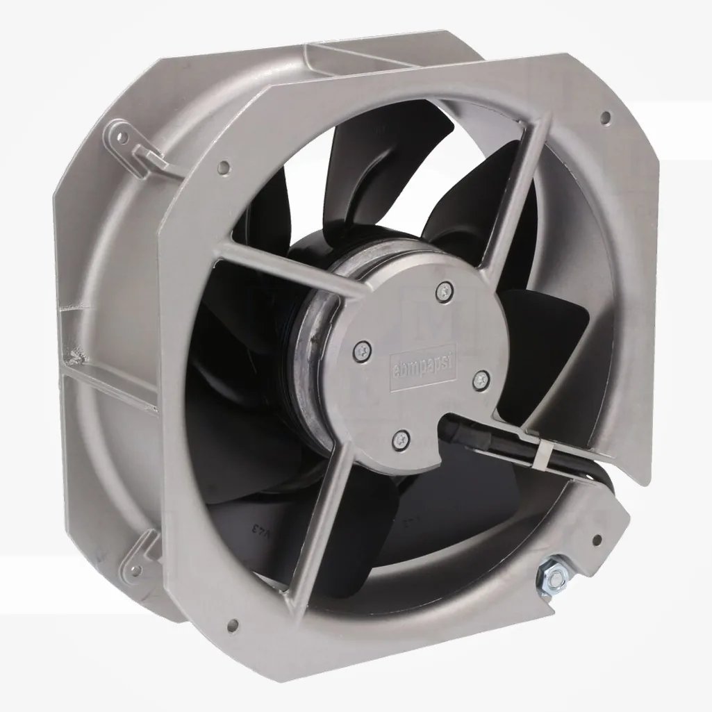 Ventilador AC axiales 230VAC 225x225x80mm 935m3/h bolas IP44