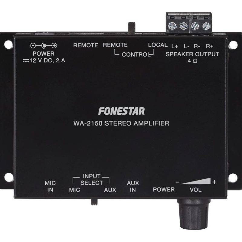 Amplificador empotrar 2x15W FONESTAR