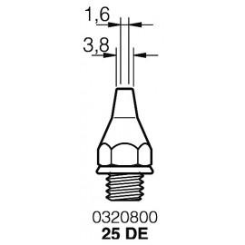 Punta Desoldador 25DE 3,8mm para DST JBC 0320800