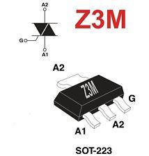 TRIAC SMD 600V 1Amp 3mA SOT223 Z0103MN-SMD