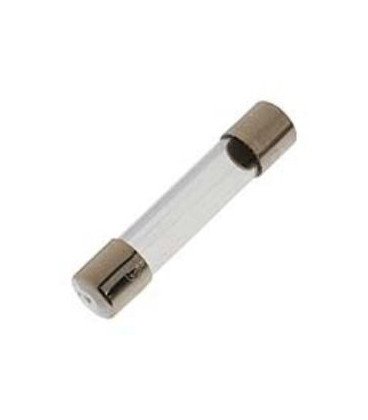 Fusible Rapido 20A 250Vac 6,3x32mm Cristal