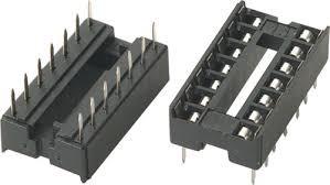 Zocalo Circuito Integrado 14 Pin PLANO 2,54mm