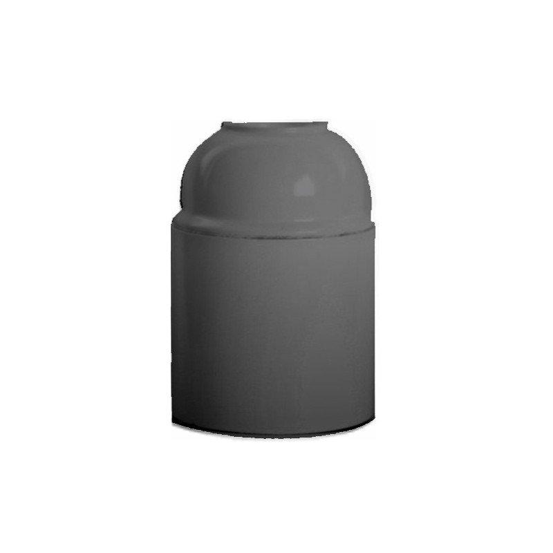 Portalamparas E27 Baquelita Rosca Metal NEGRO