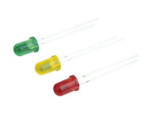 Diodo LED AMARILLO 8mm difuso