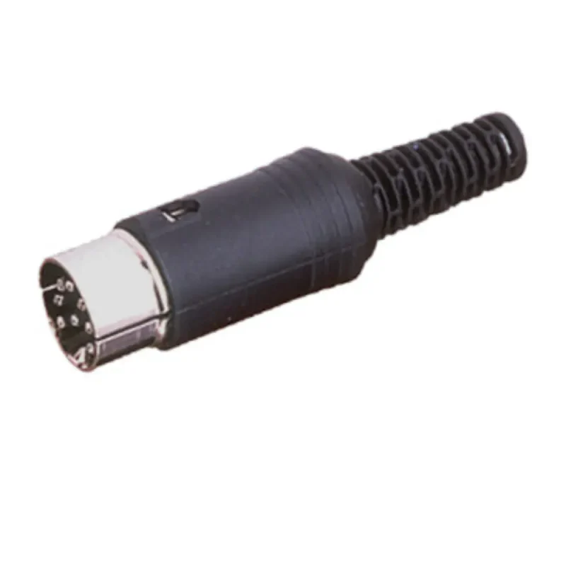 Conector DIN Macho 8 Pin 90Âº