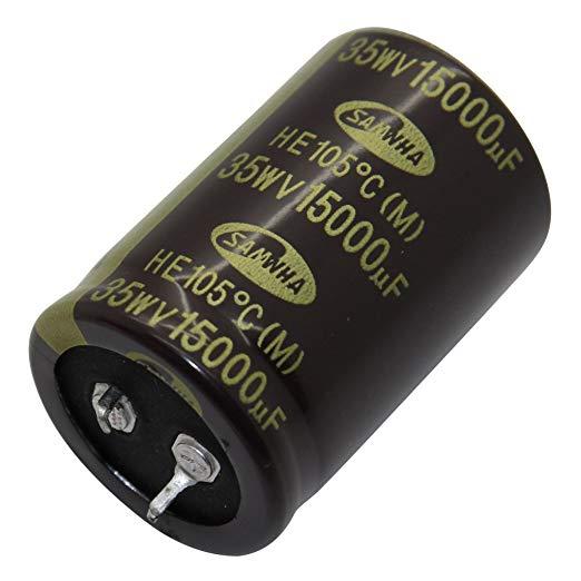 Condensador Electrolitico 15000uF 35Vdc 105ÂºC 30x45mm 2pin