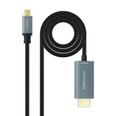 Cable USB-C a HDMI 8K@60Hz 1,8m NANOCABLE