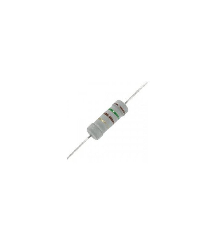 150K 2W 5% Resistencia Oxido Metal 150K 2W AXIAL