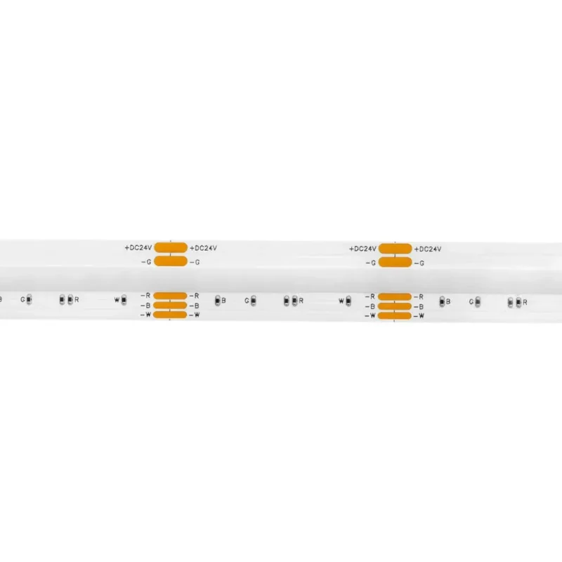 Tira LED COB RGBW 4000K 24V 19,2W/m 840L/m IP20 12mm 5m