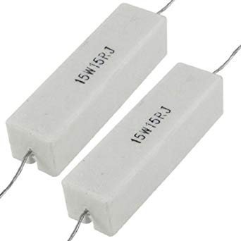 Resistencia Bobinada 15R 15W 5% Axial