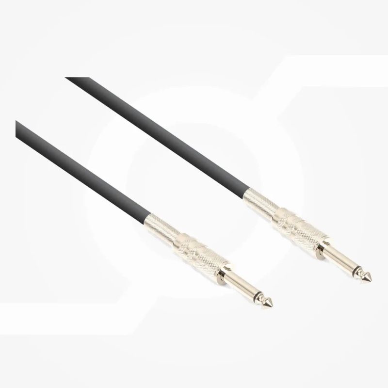CX355 Guitar Cable 6.3mm Mono – 6.3mm Mono  Black undefined