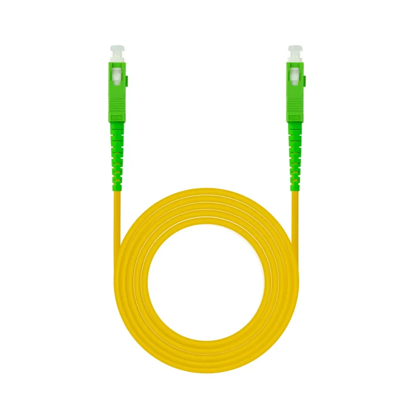 Latiguillo Fibra Optica Monomodo SC/SC APC 120m NANOCABLE