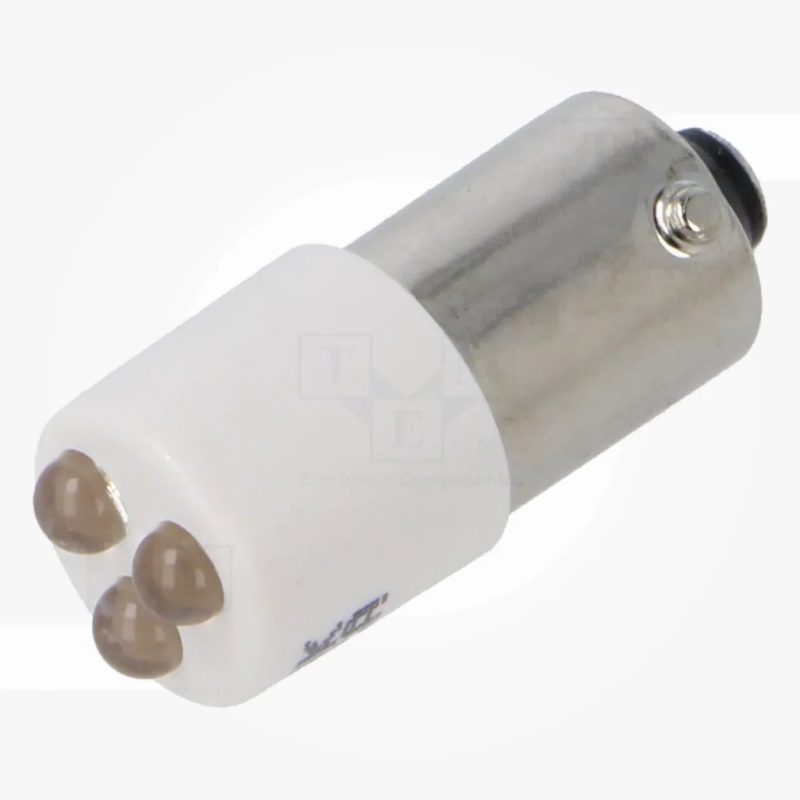 LÃ¡mpara LED BA9S,T10 blanco 130VDC plÃ¡stico -20Ã·60Â°C