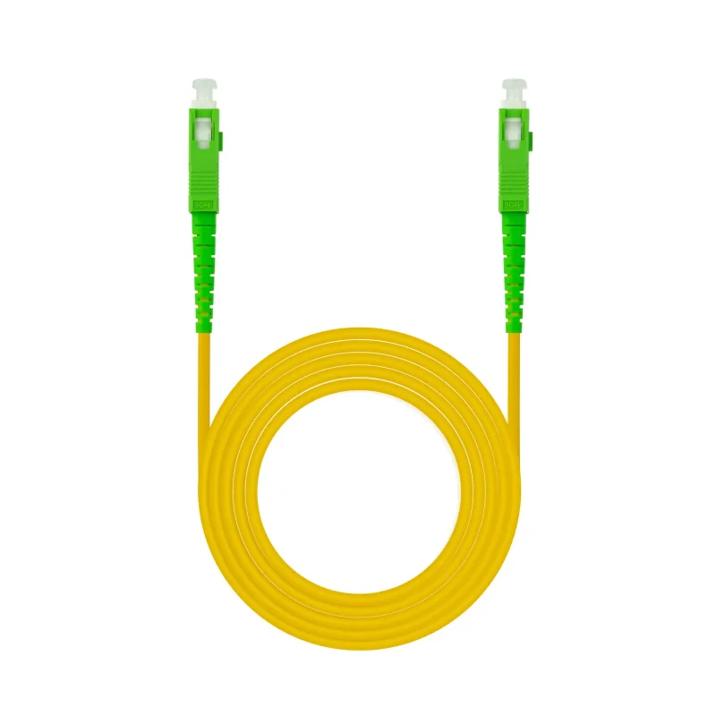 Latiguillo Fibra Optica Monomodo SC/SC APC 60m NANOCABLE