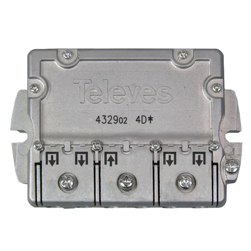 Repartidor TV 4D 5-2400MHz 9/7,5dB EasyF