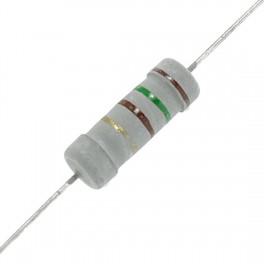 2K2 2W Resistencia Oxido Metal 2,2K 2W 5% Axial
