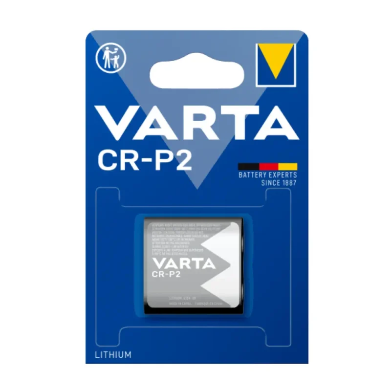 Pila Litio CRP2 6Vdc Fotografia (Blister) VARTA