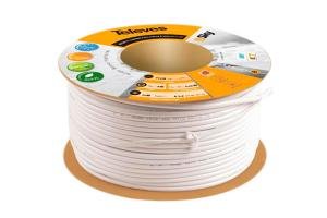 Cable MicroCoaxial TV CXT5 5mm BLANCO (100m) 210603