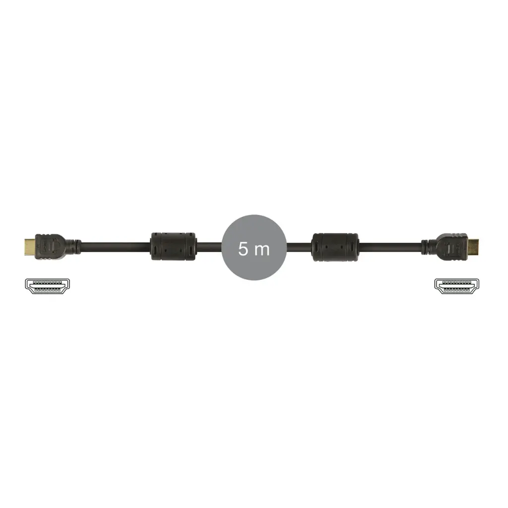 Cable HDMI 4K@60Hz 5m FONESTAR