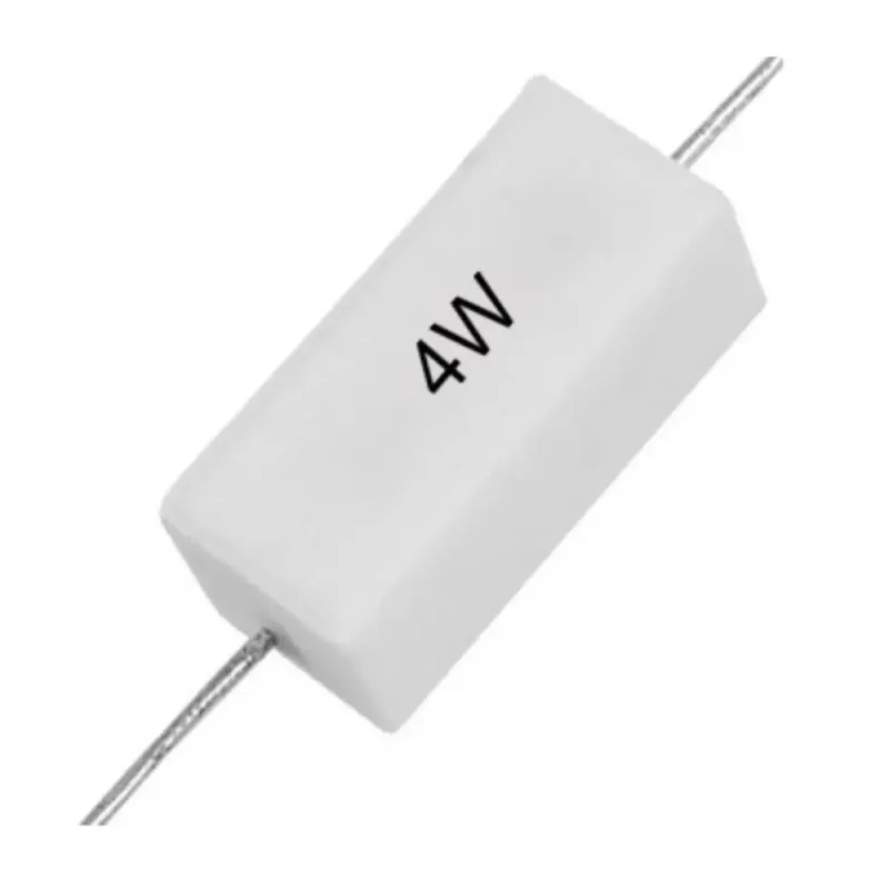 Resistencia Bobinada 82R 4W 5% Axial