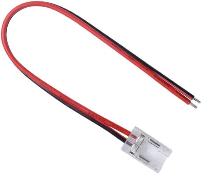 Conector Invisible Tira COB 8mm con cable