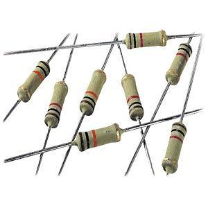27K 1W Resistencia Oxido Metal 27K 1W 5% Axial