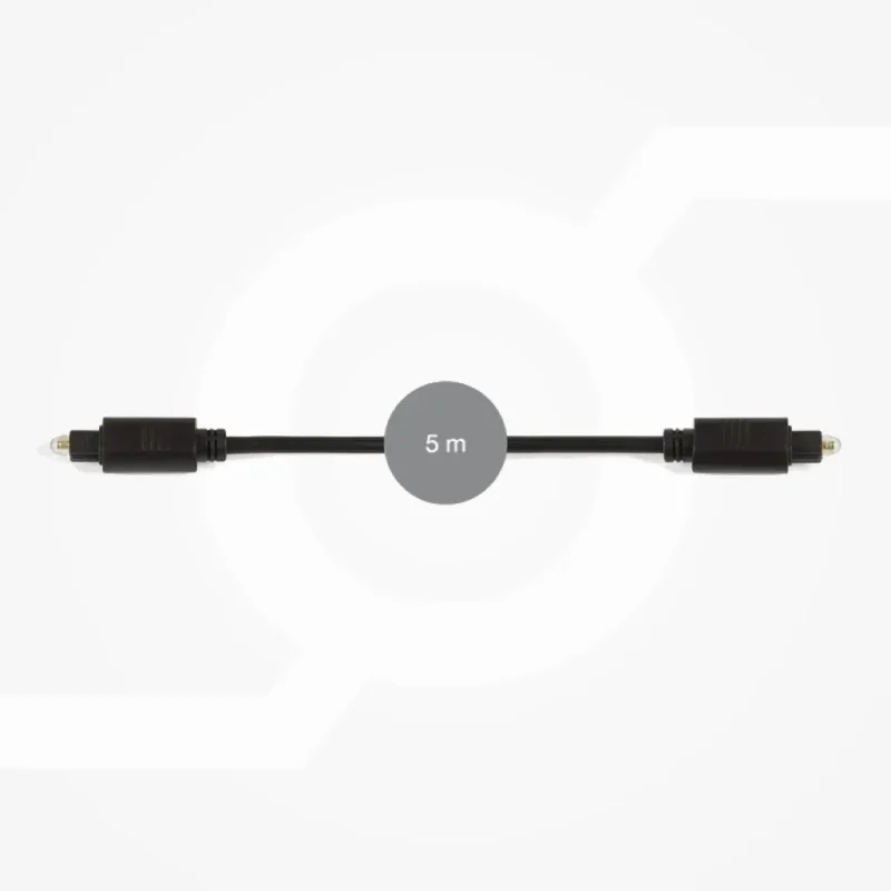 Cable TOSLINK  5m FONESTAR
