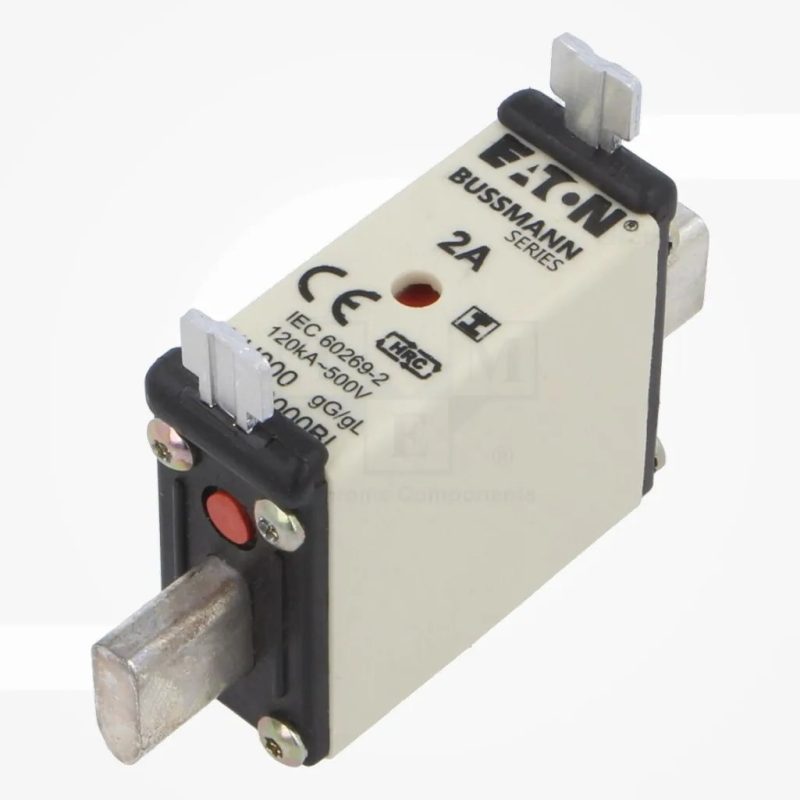Fusible de cartucho industrial 2A 500VAC gG,gL NH000