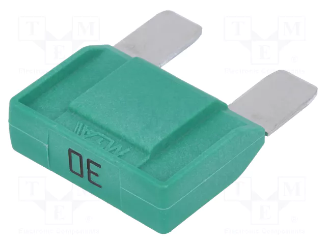 Fusible plano MAXI Coche 30Amp 32V 29mm color VERDE