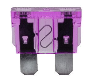 Fusible Plano Coche 3Amp 19x19mm VIOLETA