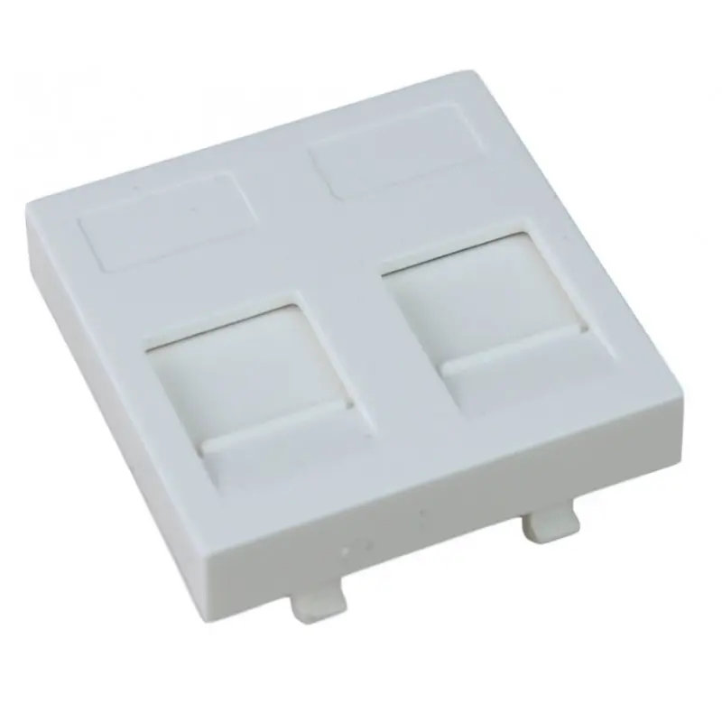 Modulo 45×45 2xRJ45 Multimedia
