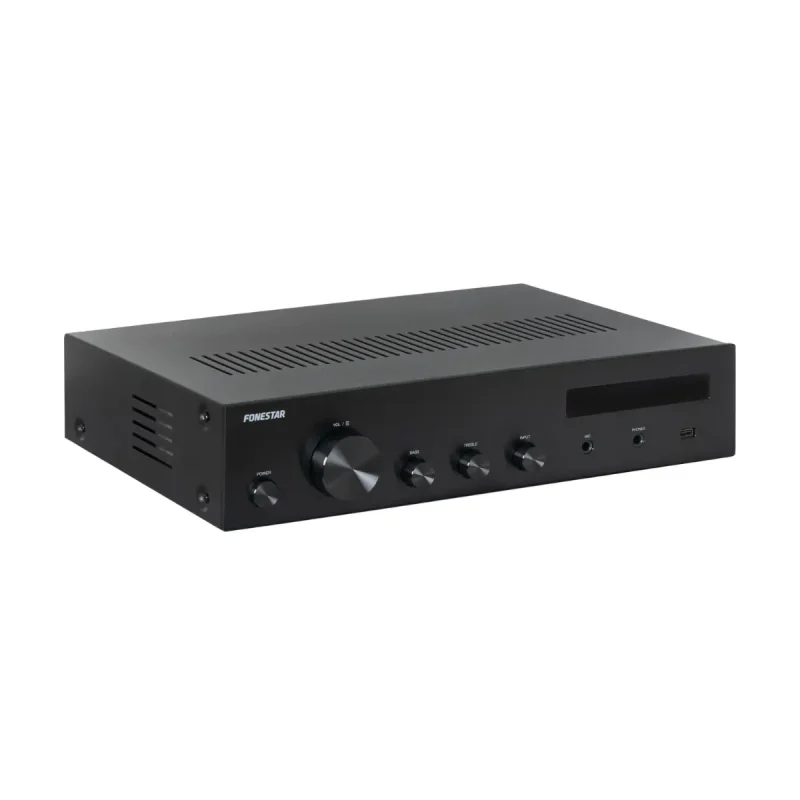 Amplificador Stereo HiFi BT/USB/FM 80+80Wrms