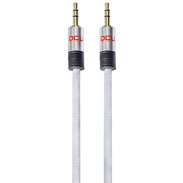 Cable JACK 3,5 ST Macho-Macho 3,5 ST  1m BLANCO