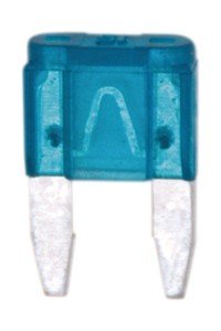 Fusible Plano Coche 15Amp 11x17mm AZUL