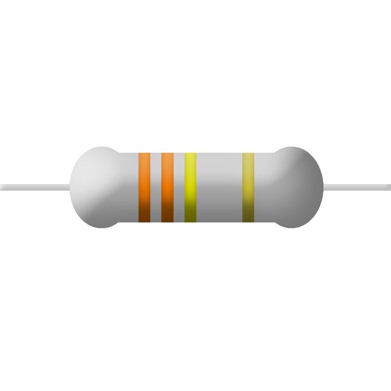 330K 2W Resistencia Oxido Metal 330K 2W 5% Axial
