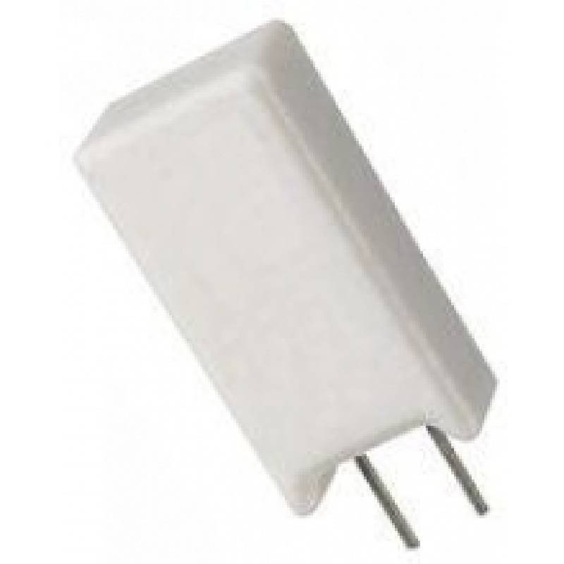 Resistencia Bobinada 0R47 5W 5% Ceramica Vertical