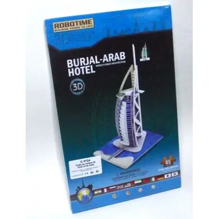 Puzzle Madera 3D Torre de Dubai Arabs Towers