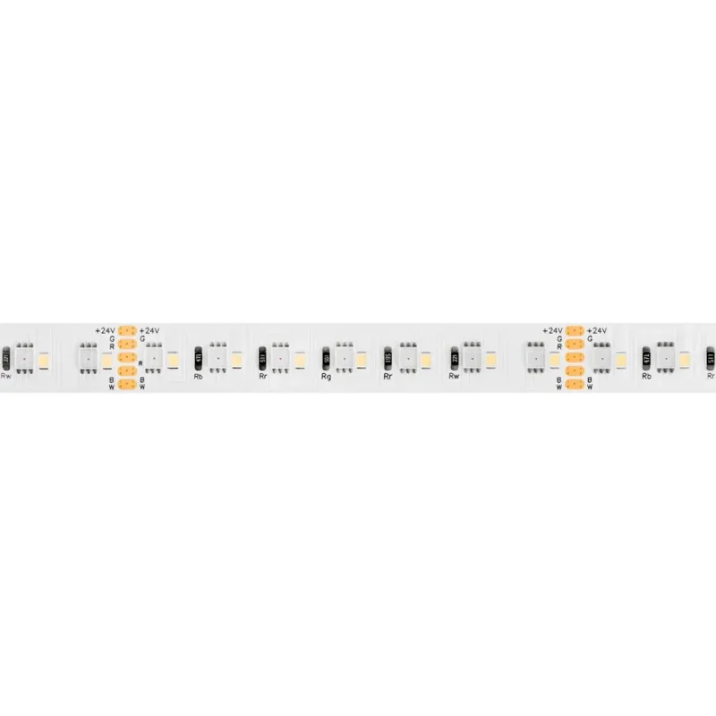 Tira LED RGBW 4000K 24V 19,2W/m 60L/m IP20 5m